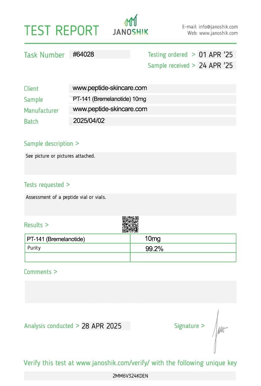 PT-141 (Bremelanotide) 10mg - Image 3